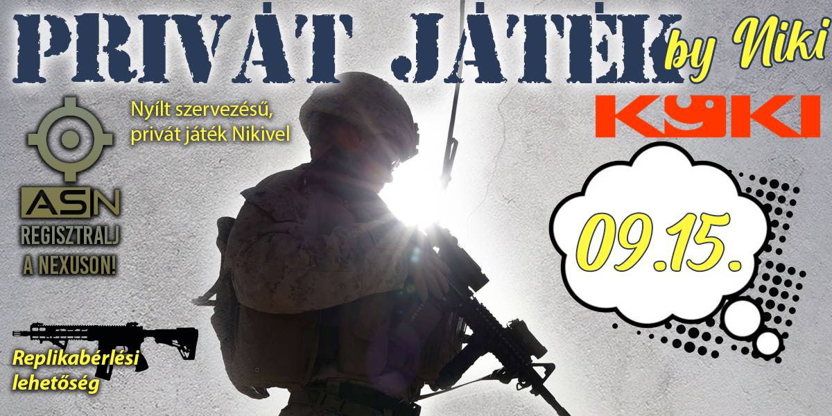 Nyílt privát játék a KÖKIN 09.15.